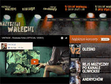 Tablet Screenshot of krzysztofwalecki.pl